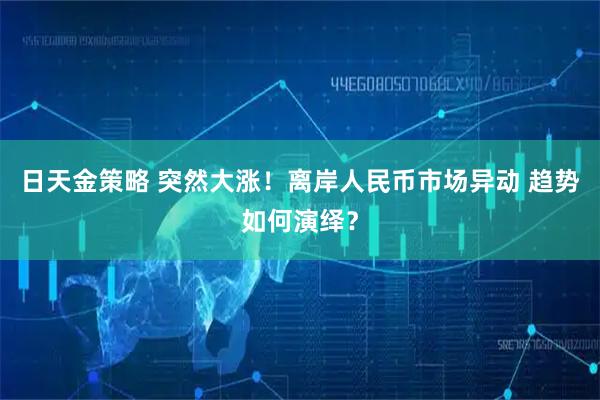 日天金策略 突然大涨!离岸人民币市场异动 趋势如何演绎?